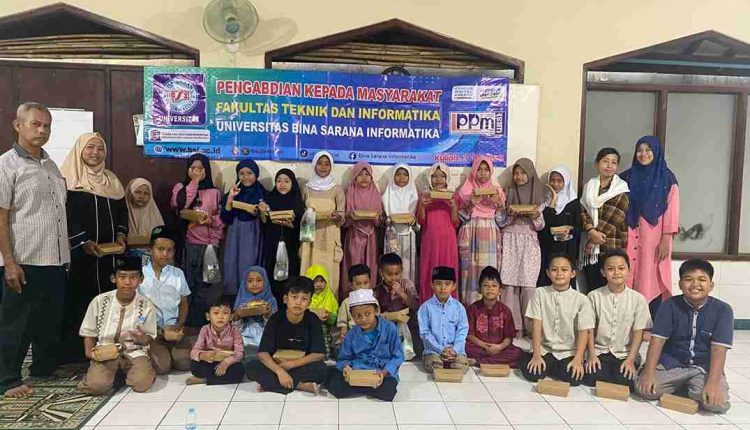 Dosen UBSI Berikan Pelatihan Pembuatan Presentasi Dengan Menggunakan Canva Untuk Anak-anak Pada Yayasan Bakti Tunas Muda