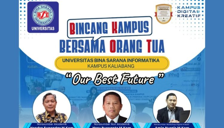 Gaskeun Masa Depan! UBSI dan Orang Tua Satu Frekuensi, Siap Cetak Mahasiswa Kelas Dunia