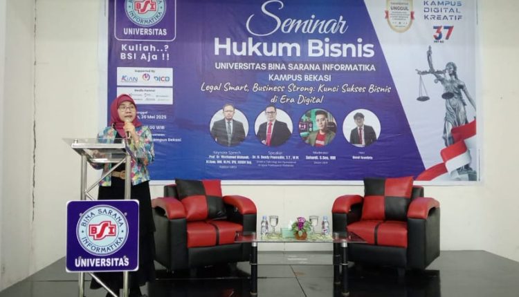 Hukum Itu Keren, Bisnis Itu Hebat! UBSI Buktikan Keduanya Bisa Berjalan Bersama