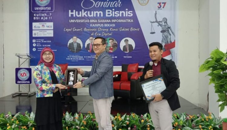 UBSI Tak Main-Main! Prodi Hukum Bisnis Genjot Literasi Hukum Digital Lewat Seminar Spektakuler