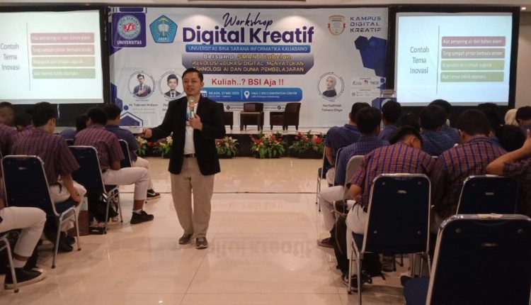 Ketika 700 Siswa Bertemu AI: Workshop UBSI Bangkitkan Semangat Inovasi Sejak di Bangku Sekolah