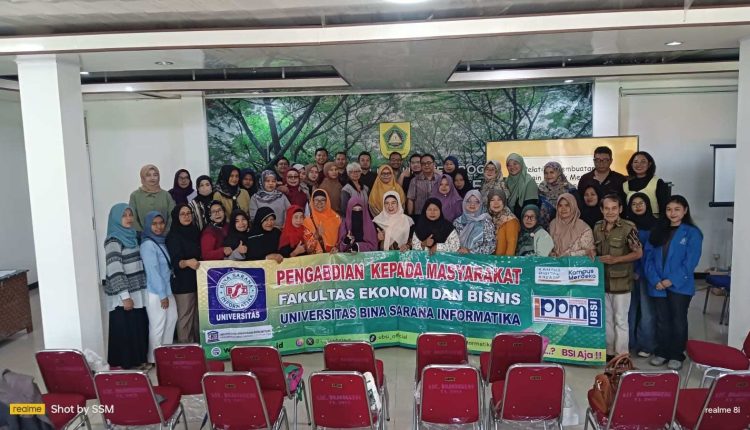 Lewat Workshop, Dosen UBSI Dorong UMKM Melek Finansial dan Digital