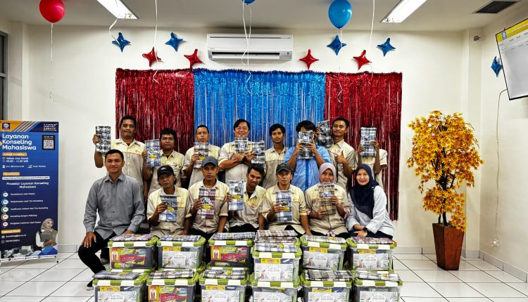 Berbagi Sesama Insan, UBSI Gelar Santunan Terhadap Sesama