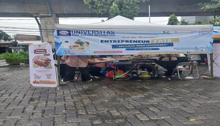 Entrepreneur Fair 2025 UBSI Kampus Ciledug: Cetak Mahasiswa Jadi Pengusaha Sebelum Wisuda