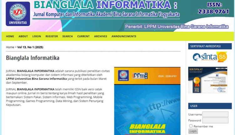 jurnal bianglala informatika