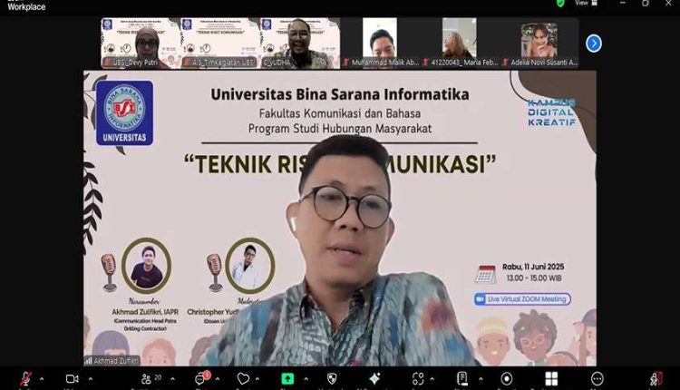 Jurus Jitu Public Relations di Era Digital: UBSI Bekali Mahasiswa dengan Teknik Riset Komunikasi Mendalam