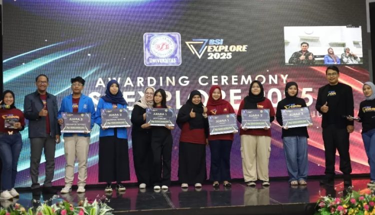 UBSI Gelar BSI Explore Awarding 2025: Apresiasi Dedikasi Mahasiswa untuk Indonesia Maju