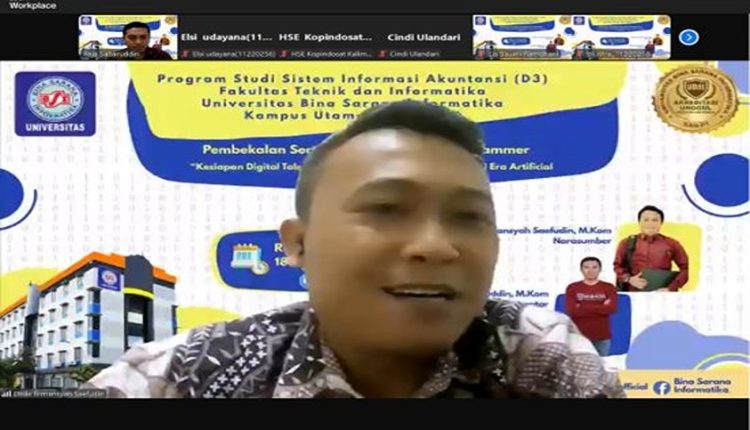 Tingkatkan Daya Saing, Prodi SIA UBSI Gelar Pembekalan Sertifikasi Programmer