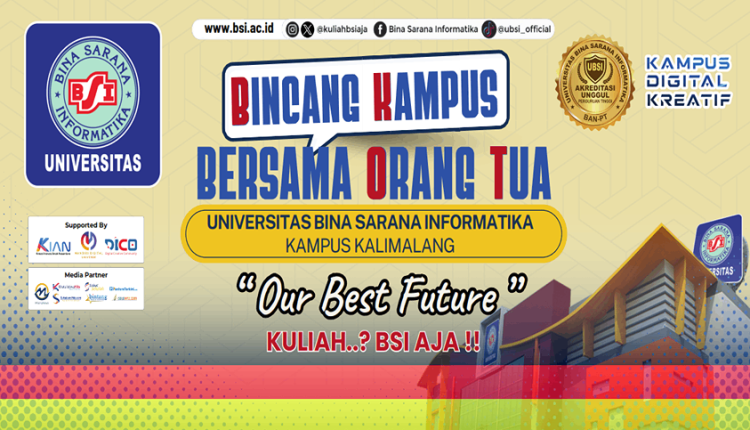 Temu Hati di Kampus Digital: BKOT UBSI Kalimalang Sambut Orang Tua Mahasiswa Baru