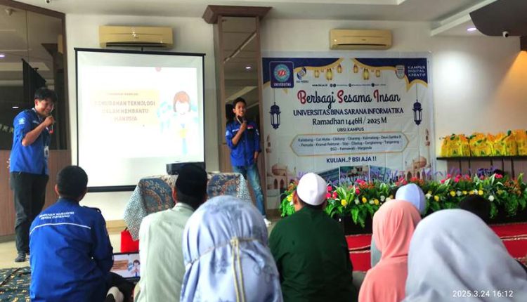 Remaja Masjid Melek Teknologi: HIMSI UBSI Hadirkan Edukasi Digital Lewat BSI Berbagi