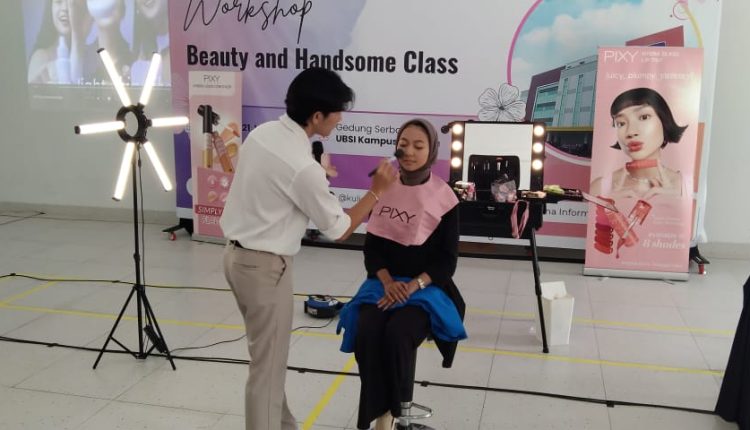 Tampil Keren, Komunikatif, dan Profesional: Beauty & Handsome Class UBSI Gandeng Gatsby dan PIXY