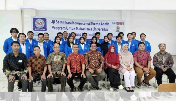 Lulus dengan Bukti, Bukan Janji: UBSI Kampus Cengkareng Gelar Sertifikasi Kompetensi Analis Program
