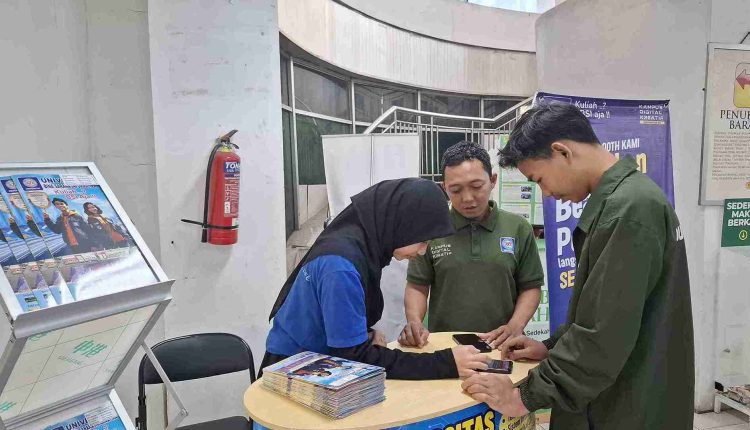 UBSI Kampus Tangerang Ajak Masyarakat Kenali Dunia Kampus Lewat Open Booth di TipTop Cimone