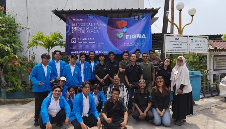 Bukan Sekadar Ngoding, Mahasiswa UBSI Buka Wawasan Desain untuk Anak Karang Taruna