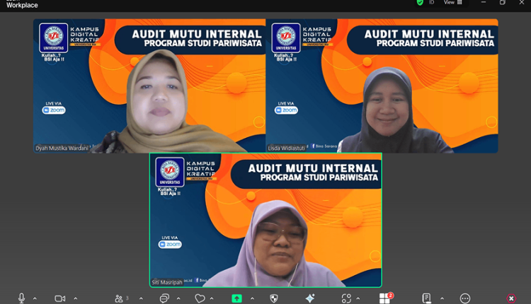 Audit Mutu Internal Program Studi Pariwisata: Meneguhkan Komitmen Mutu Pendidikan UBSI
