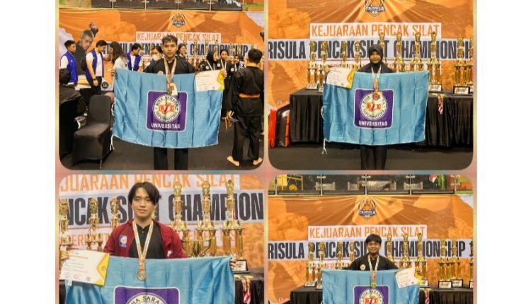 Mahasiswa UBSI Raih Prestasi Membanggakan dalam Trisula Pencak Silat Championship 1