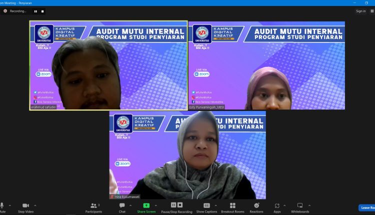Program Studi Penyiaran UBSI Jalani Audit Mutu Internal untuk Tingkatkan Kualitas Pendidikan