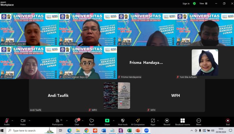 UBSI Gelar Persamaan Persepsi untuk Prodi RPL, Siap Tingkatkan Kualitas Pembelajaran