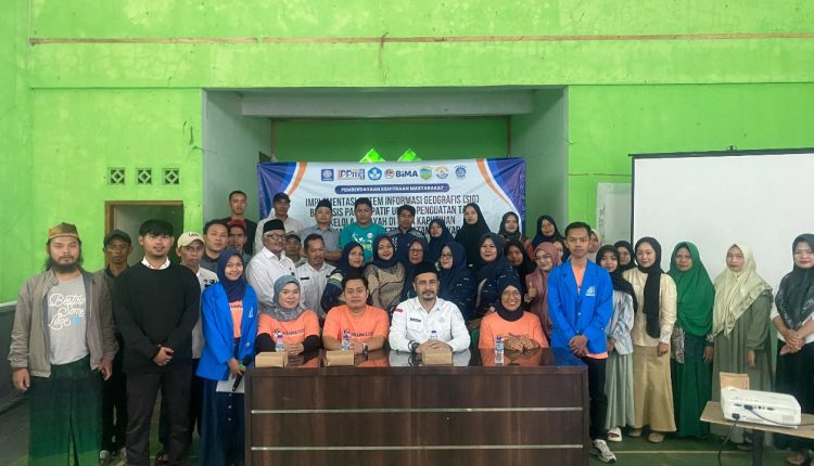 Tim PKM Bima UBSI Gelar Sosialisasi ImplementasiS istem Informasi Geografis (SIG) di Desa Kaputihan