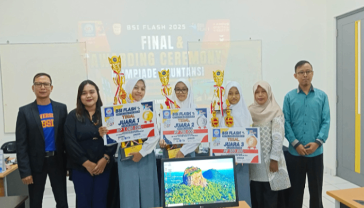 UBSI Kampus Tegal Gelar Final Olimpiade Akuntansi BSI FLASH 2024, Naera Azri Ghaisani Raih Juara Pertama