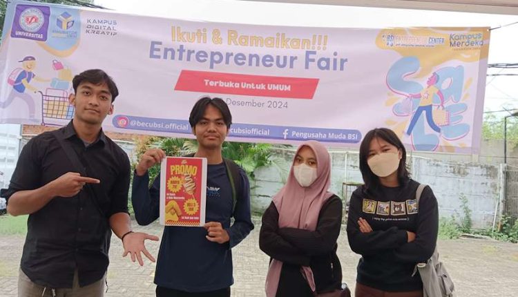 Mahasiswa Sistem Informasi UBSI Kampus Cengkareng Asah Jiwa Bisnis Lewat Proyek Kewirausahaan