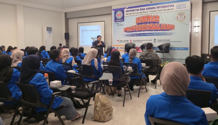 Profesionalisme Jadi Bekal