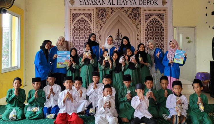 Mahasiswa UBSI melaksanakan kegiatan Pengabdian Masyarakat di Panti Asuhan Alhayya