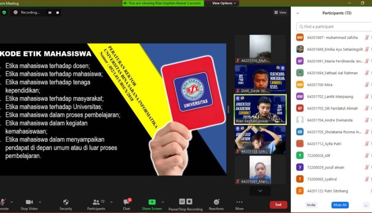 UBSI Gelar Ormik