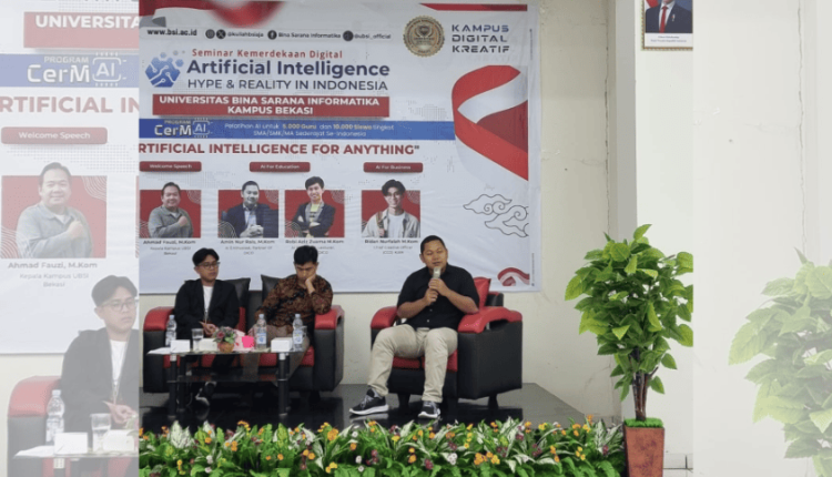 UBSI Kampus Bekasi Hadirkan Ahli AI dalam Seminar Kemerdekaan Digital 2025