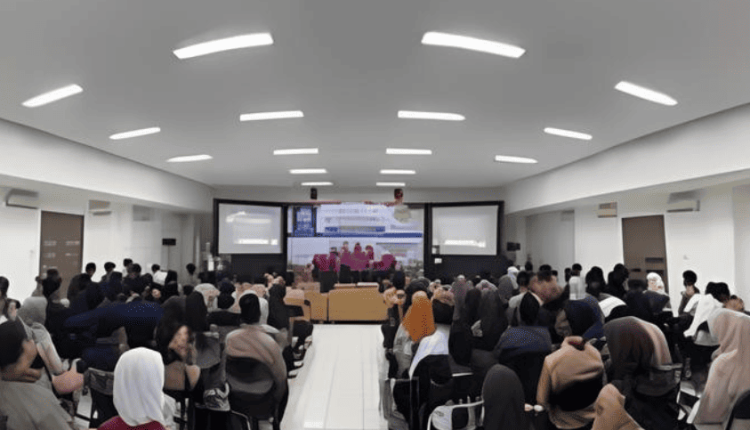 Suasana Seminar Kemerdekaan Digital di UBSI Kampus Kalimalang dengan tema sentral inovasi Artificial Intelligence (AI)