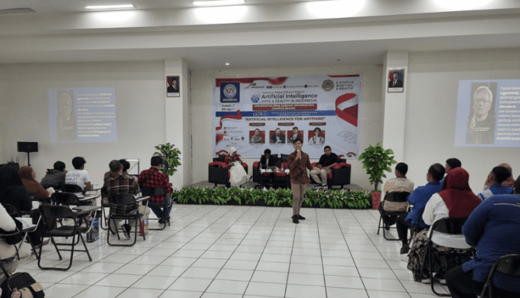 Seminar AI UBSI Kampus Bekasi Buka Ruang Diskusi Teknologi Masa Depan, suasana interaktif peserta bersama narasumber