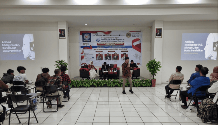 Suasana seminar AI UBSI Kampus Bekasi Jadi Momentum Mengasah Keterampilan Digital