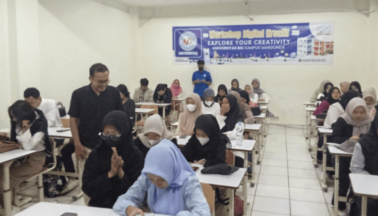 Suasana UBSI Kampus Margonda Gelar Workshop Digital Kreatif Artificial Intelligence