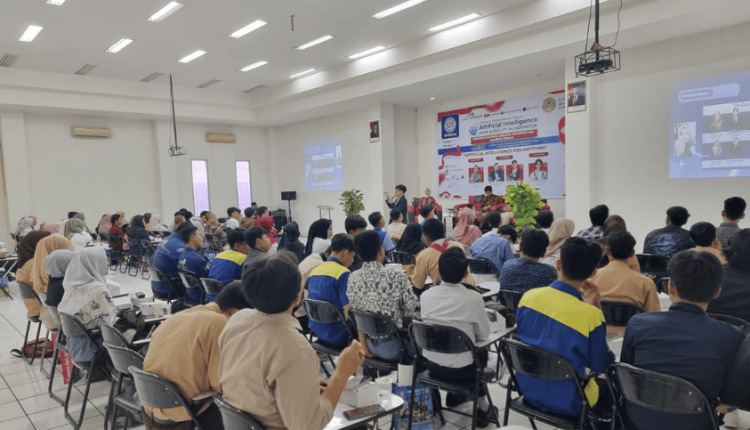 Suasana seminar AI Lebih Dekat di UBSI Kampus Bekasi 2025