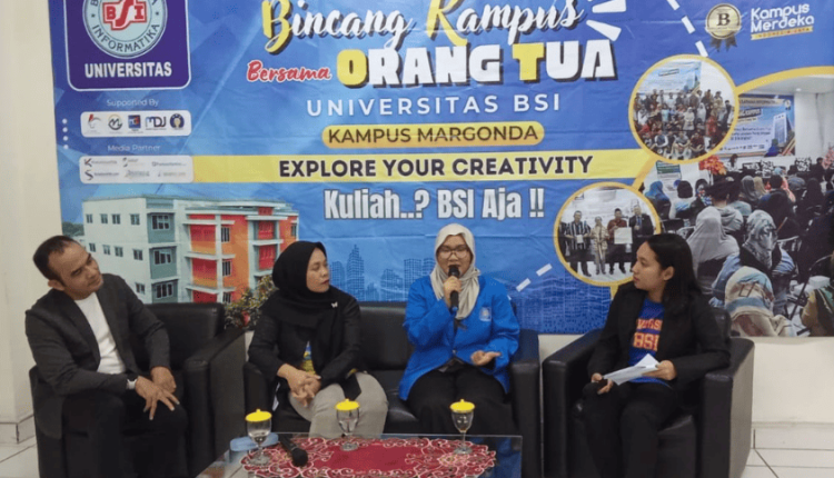 UBSI Kampus Margonda Hadirkan Mahasiswa Go Internasional di Bincang Kampus Bersama Orang Tua