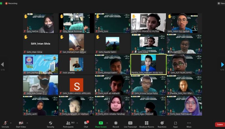 Webinar Anti Narkoba