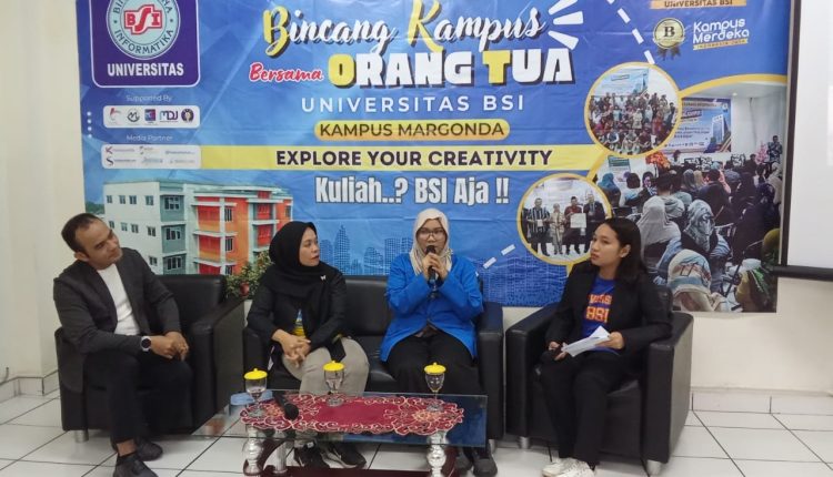 Menjalin Harmoni, Menyulam Harapan UBSI Kampus Margonda Gelar Bincang Kampus Bersama Orang Tua