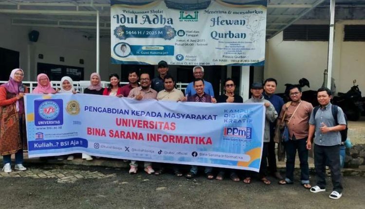 Tingkatkan Kapasitas Digital, Dosen UBSI Gelar Pelatihan Kecerdasan Buatan untuk DKM Masjid Al Manaar