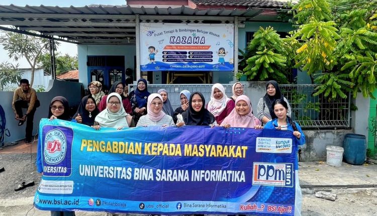 UBSI Wujudkan Pelayanan Terapi Ramah Anak Langkah Nyata Membangun Inklusivitas di Kazama Bekasi