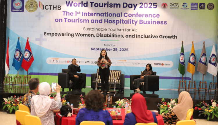 Suasana konferensi internasional ICTHB 2025 yang diselenggarakan oleh UBSI