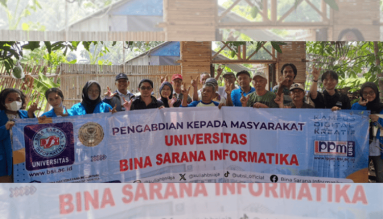 Foto bersama tim dosen Universitas Bina Sarana Informatika (UBSI) dan peserta setelah Workshop UBSI Dorong Penerapan Teknologi dalam Budidaya Ikan Lele