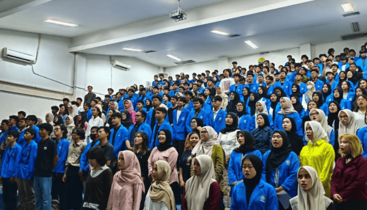 Suasana antusias dalam kegiatan Student Workshop & Entrepreneurship (SWE) di UBSI Kampus Cengkareng