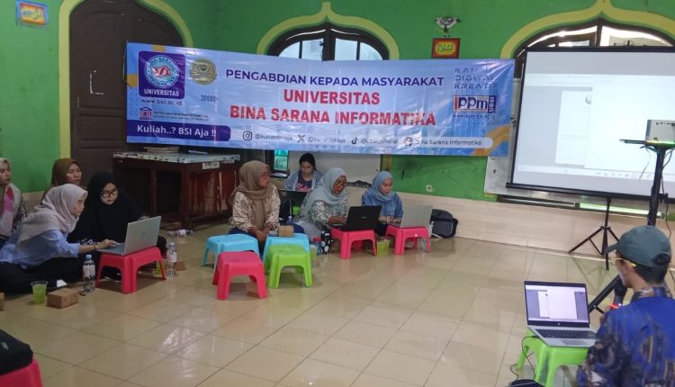 UBSI Dorong Guru PAUD Lebih Inovatif Lewat Pelatihan Media Pembelajaran Kreatif di Kramat Jati