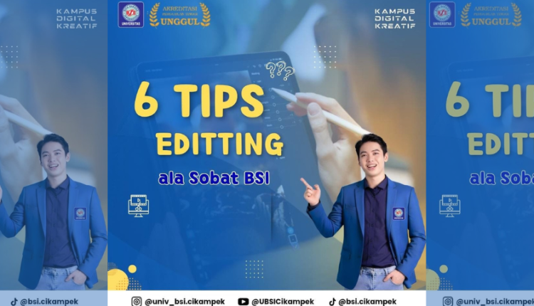 Tips Editing Video
