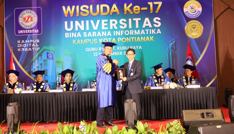 Wisuda Ke-17 UBSI Kampus Pontianak