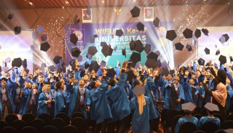 Wisudawan UBSI Kampus Pontianak