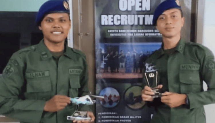 Menwa UBSI menunjukkan semangat juang saat mengikuti rangkaian kegiatan dan lomba pada ajang “Ksatria Cendekia VII 2025”