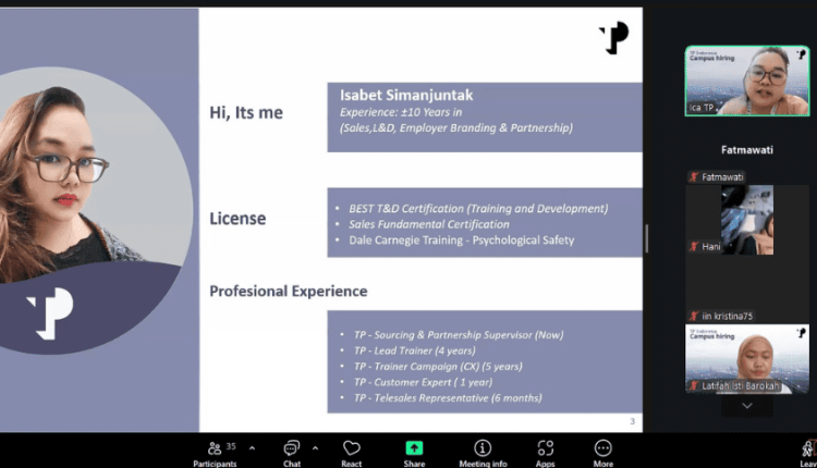 UBSI bekerja sama dengan Teleperformance Indonesia menggelar rekrutmen online