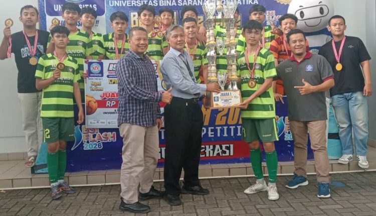 Mental Baja, Latihan Gila, Juara Satu! SMAN 5 Tambun Selatan Mengguncang BSI Flash 2026