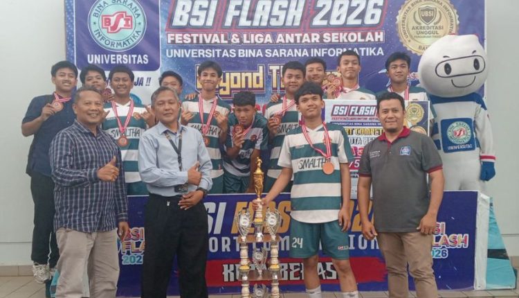 Nurut Pelatih, Main Kompak, Hasilnya Podium! SMK Al-Muhtadin Bikin Kejutan di BSI Flash 2026